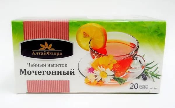Чайный напиток АлтайФлора Мочегонный, 20 пакетиков