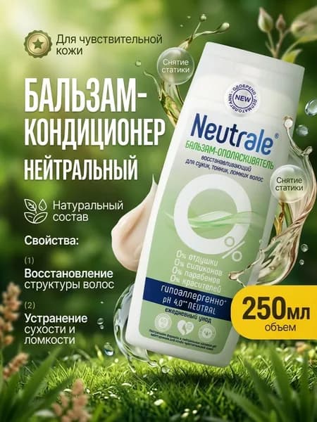 Neutrale Бальзам для волос, 251 мл