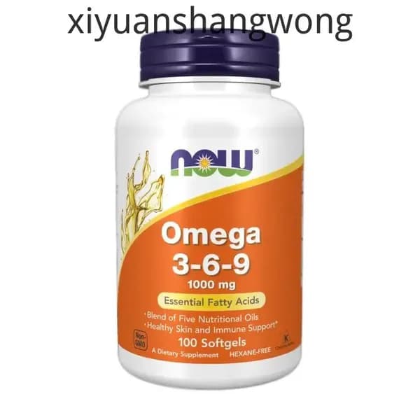 Омега 3-6-9 NOW Omega 3 6 9 1000 мг, 100 гелевых капсул