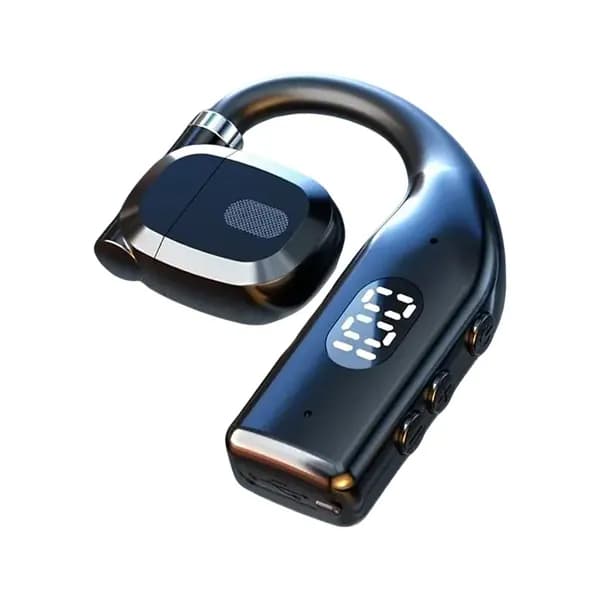 Наушники беспроводные с микрофоном, USB Type-C, светло-синий