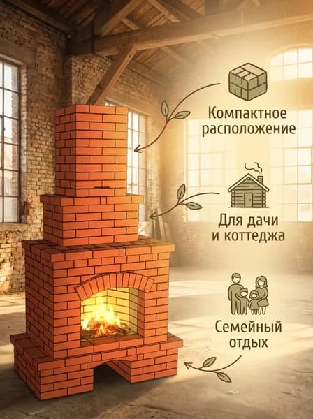 Проект Камин №10. Отопление до 25 кв.м. Увеличенный КПД. Сборка своими руками