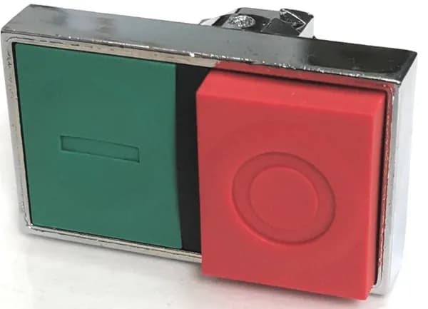 КМЕ 91С IP40 LAY4-BL84.BR Головка двойной кнопки 22 мм выступающая