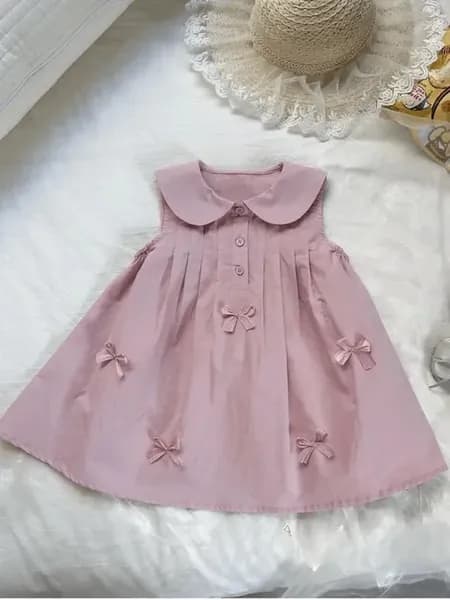 Платье нарядное летнее с бантиками
