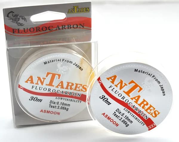 Леска AnTares FluoroCarbon 0,10 мм, 30 метров
