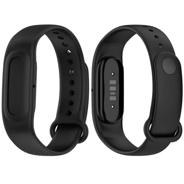 Силиконовый ремешок для Fitbit Air, черный, 254,3 мм