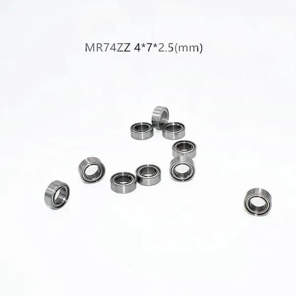 MR74ZZ 4 * 7 * 2,5 (мм) 10 шт. Металлические герметичные миниатюрные хромистые стальные подшипники