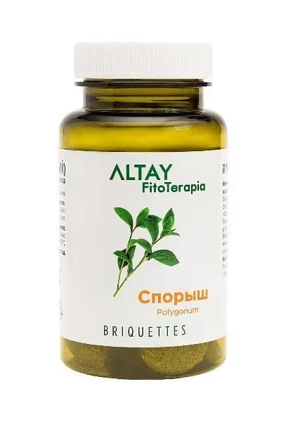 Altay FitoTerapia Спорыш Алфит, 25 брикетов по 2г