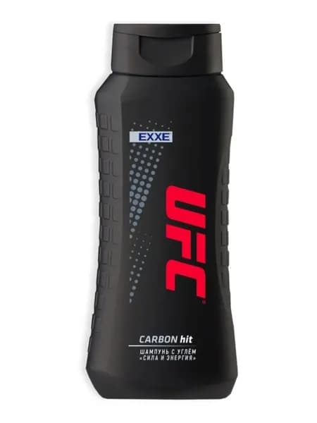 EXXE Carbon Hit 2в1 - Гель для душа с углем Сила и Энергия 400 мл