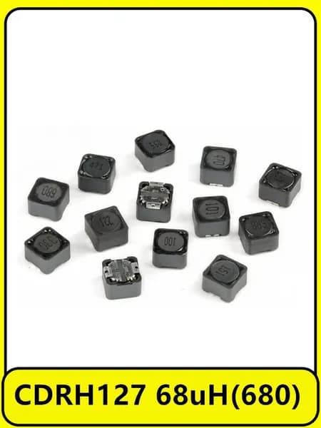 10 шт. 8uH(680) CDRH127 12*12*7 SMD силовой индуктор