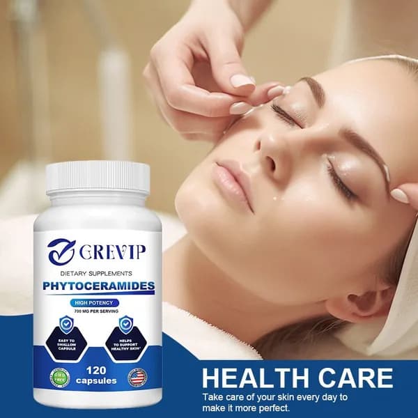Биологически активная добавка Grevip Phytoceramides 700 мг - поддерживает здоровье кожи