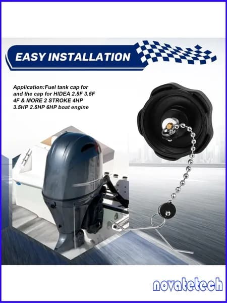 Крышка Топливного Бака Для И Hidea 2.5F 3.5F 4F 2-Тактный 4HP 3.5HP 6HP