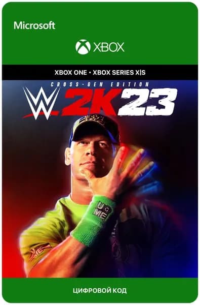 Игра WWE 2K23 Cross-Gen Digital Edition для Xbox One/Series X S, электронный ключ