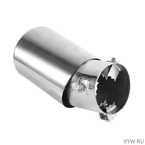 Generic Насадка на глушитель арт.ВЫХ-НЕРЖ-ХРОМ-38-53