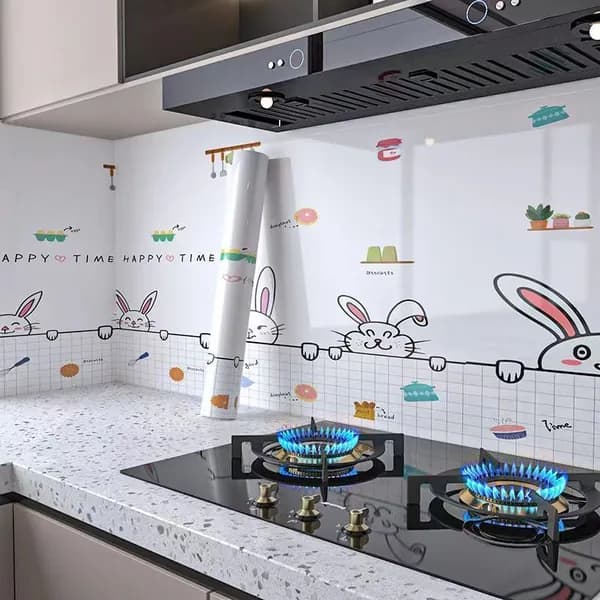 Столешница самоклеящаяся, маслостойкая, для кухни 60x100 см