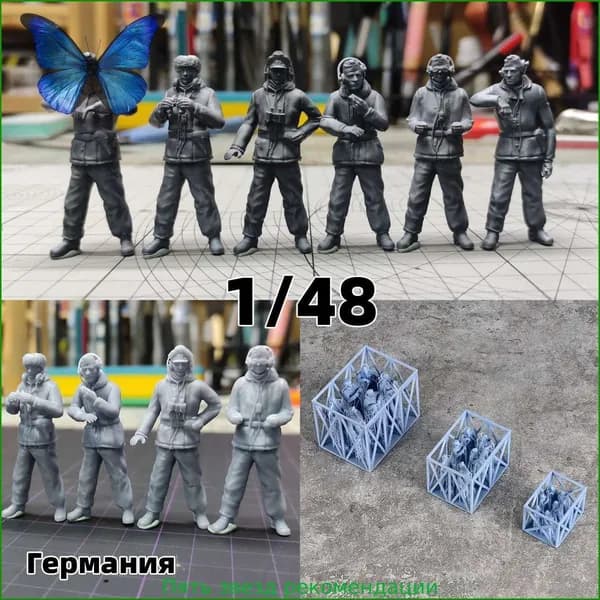 Cor 1/48 сборная модель солдат