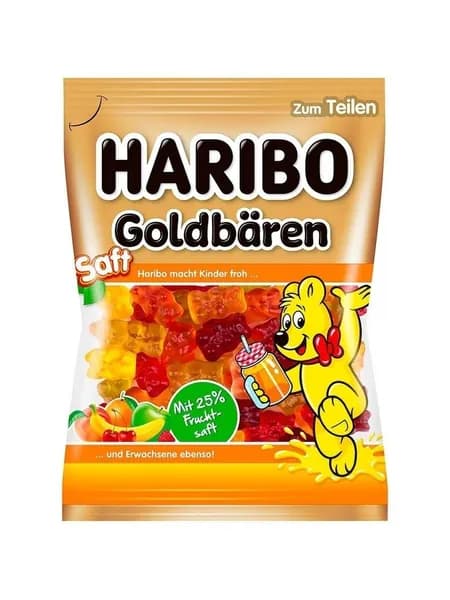 Мармелад HARIBO GOLDBAREN SAFT Сочные Мишки 160г