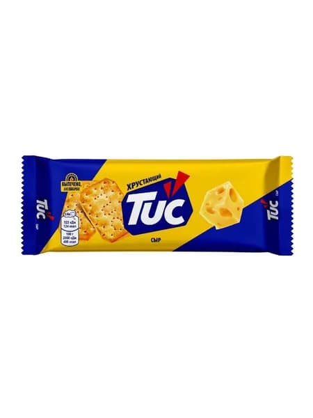 Печенье крекер Tuc Сыр, 1 шт 100 г