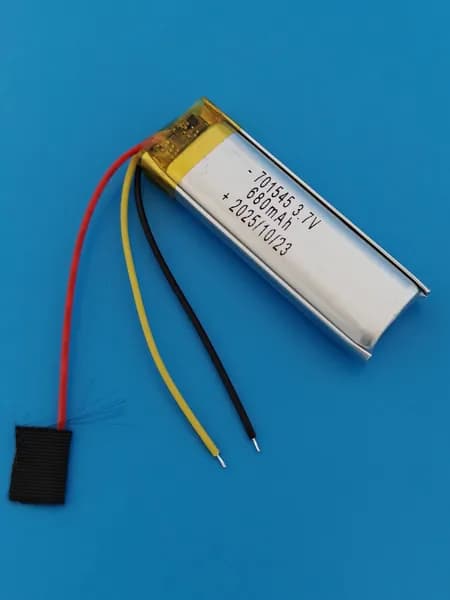 Аккумулятор подходит для зарядного кейса Jabra Elite 7 Pro 3.7v 680mAh 3pin 3 провода (совместимая батарея универсальная) Терабайт Маркет