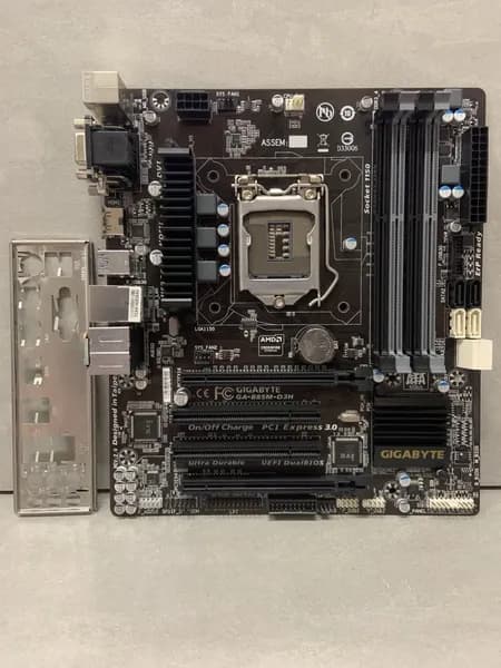 Материнская плата b85m-d3h gigabyte