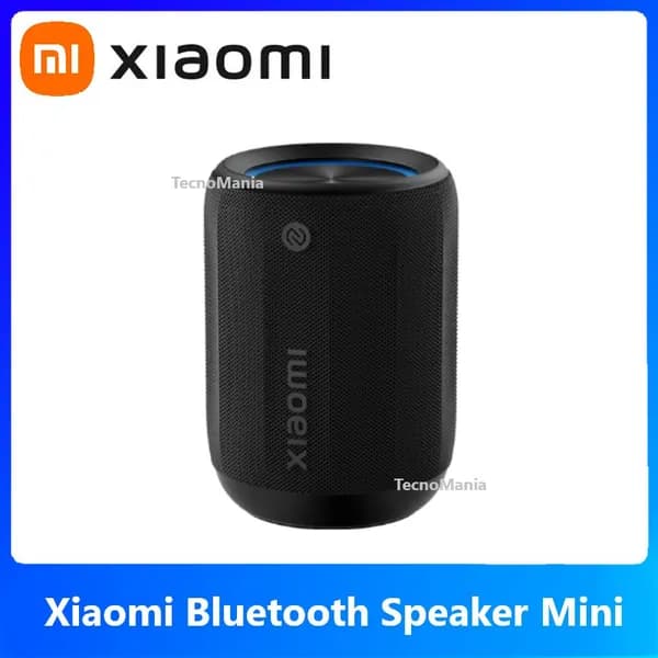 Беспроводная портативная колонка Xiaomi Bluetooth speaker mini ASM01A HyperOS Bluetooth 5.3 NFC IP67 RGB черный