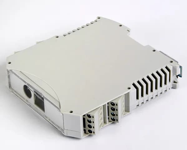 Корпус для рэа SH801-22.5, 99,5x112x22,7мм, пластик,на DIN рейку, клеммы, SANHE