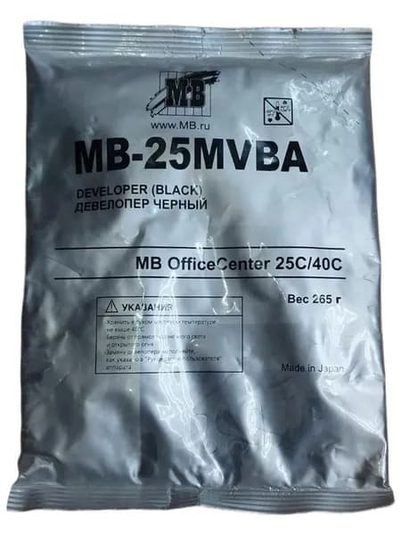 Девелопер МВ OFFICECENTER 25C/40C МВ-25MVBA черный