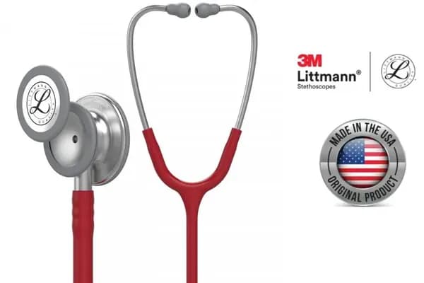 Стетоскоп 3M Littmann Classic III Бордовый , 5627