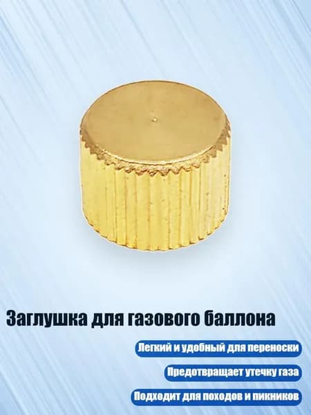 Заглушка для газового баллона, - Беспроводная модель