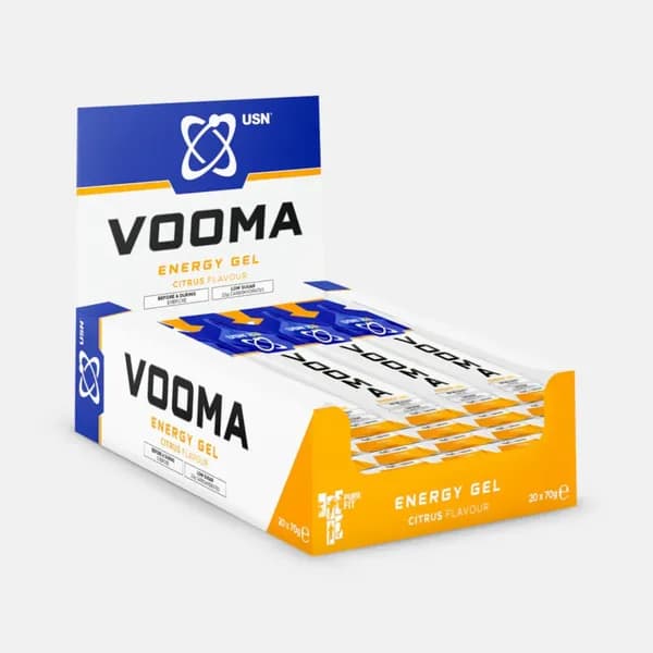 USN Энергетический гель Vooma Gel citrus, 70 гр, цитрус 20 шт
