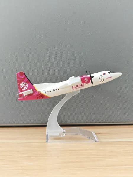 Металлическая модель самолета Hunnu Air, 16 см