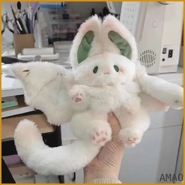 Мягкая игрушка кролик летучая мышь с крылышками