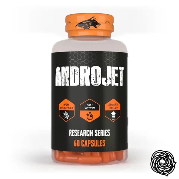 Amarok Nutrition ANDROJET Enclomiphene citrate 60 капсул , бустер тестостерона. ПКТ
