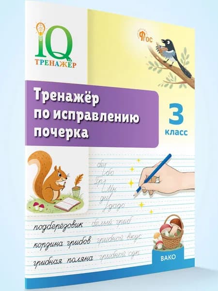 IQ Тренажёр по исправлению почерка 3 класс | Воробьева Татьяна Анатольевна