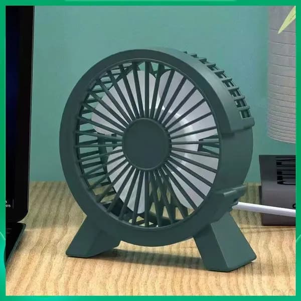 Напольный вентилятор SKU00118, зеленый