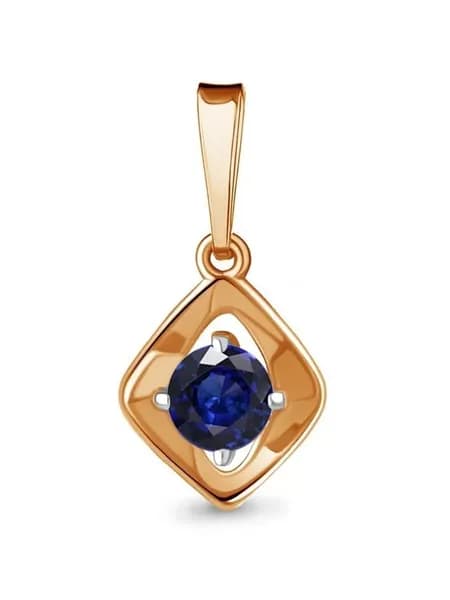 подвеска AQUAMARINE серебро 925 пробы