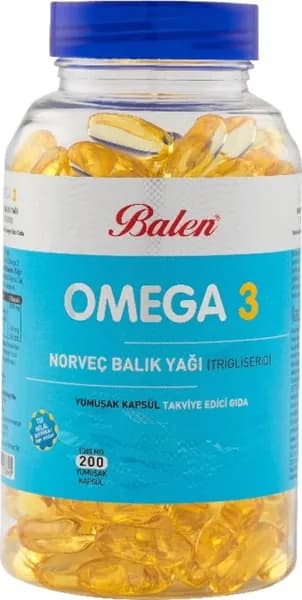 Balen Омега-3 норвежский триглицерид 1380 мг 200 капсул