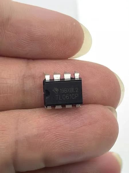 Операционный усилитель TL061CP, JFET, низкое потребление, 1 канал, DIP-8, 10 шт