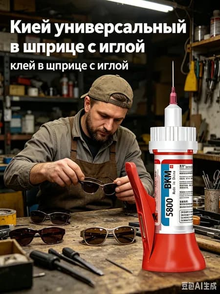 Клей строительный 40 мл 0.04 кг, 1 шт.