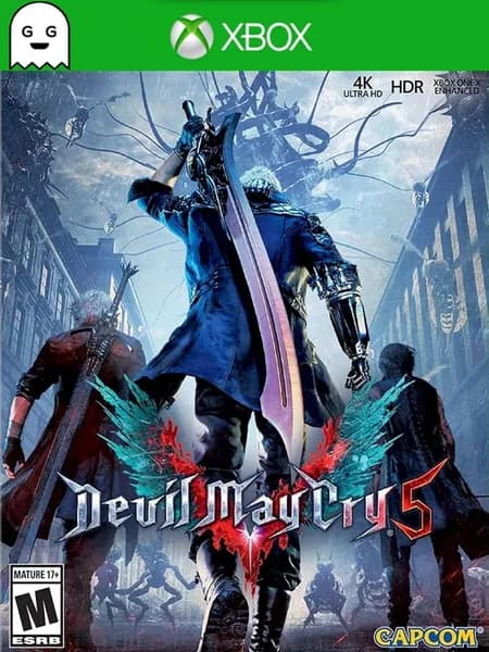Игра Devil May Cry 5, цифровой ключ для Xbox One/Series X S, Русский язык