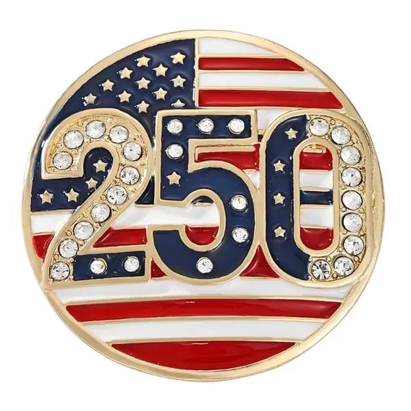 Значок 250 лет США