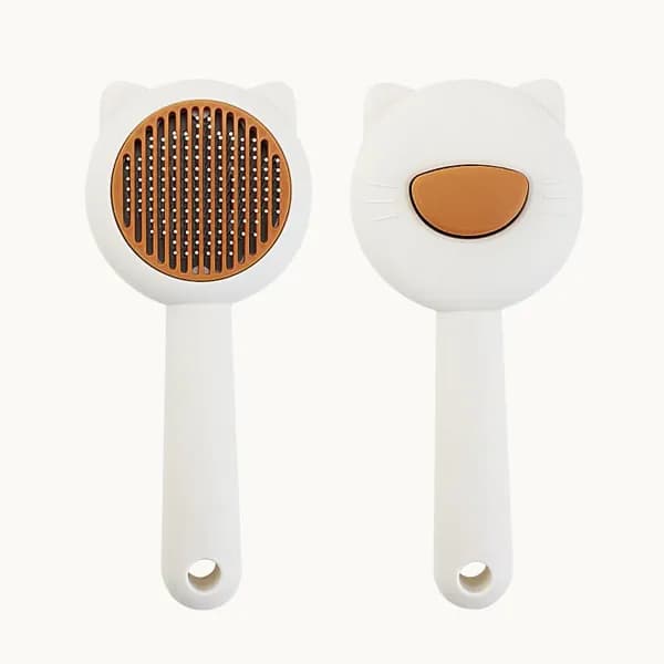 Расческа для животных, Cat head comb White