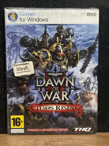 Warhammer 40000 Dawn of War Chaos RisinG / Диск с игрой для ПК