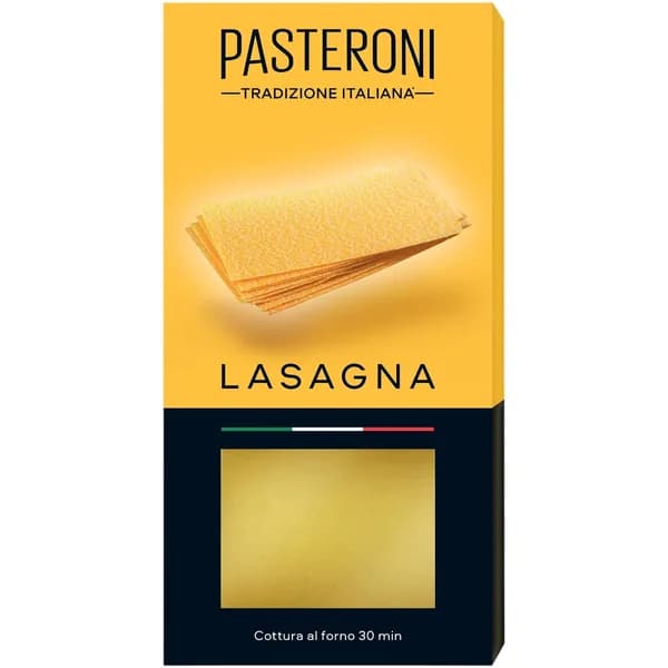 Макаронные изделия PASTERONI LASAGNA / Лазанья классическая 250г