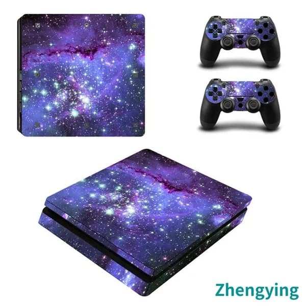 Наклейки для PS4 Slim Звёздное небо