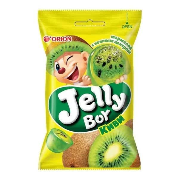 Мармелад Орион Jelly Boy жевательный со вкусом киви 66 г