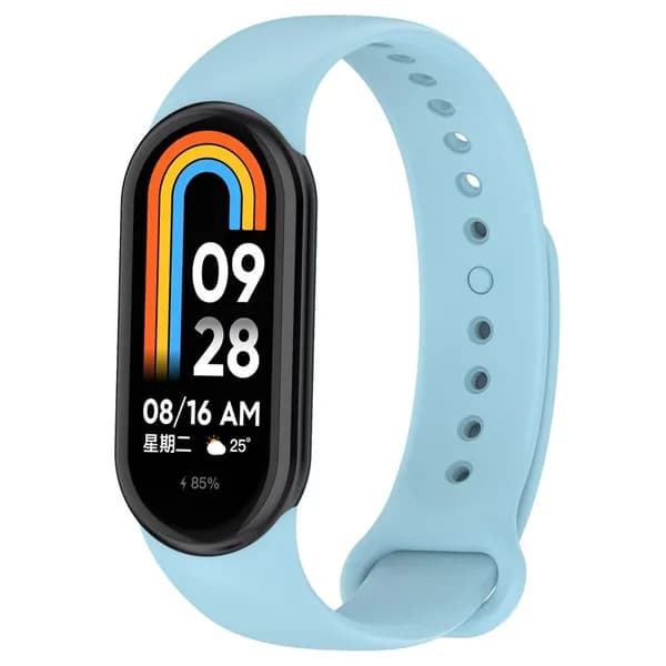 ремешок для Xiaomi Smart Band 9 8 силиконовый мягкий ремешок для mi band 8 9