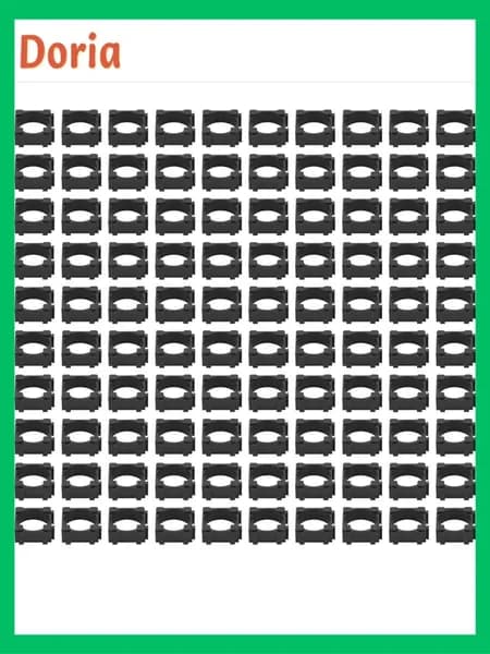 Кронштейн держателя случая батареи клетки лития 100Pcs 18650 цилиндрический совместим с блока батарей Diy