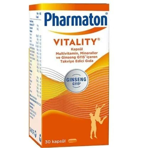 Pharmaton Vitality - 30 таблеток
