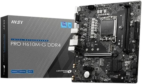 MSI PRO H610M-G LGA 1700 DDR4 Материнская плата
