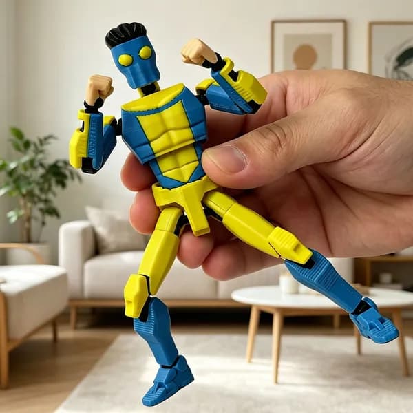 3D-печать фигурка Марка из вселенной Марк , подвижная, 14 см, с заменяемыми кистями